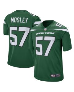 C.J. Mosley 57 New York Jets Men Game Jersey – Gotham Green