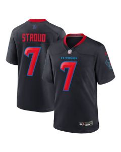 C.J. Stroud 7 Houston Texans 2nd Alternate Game Men Jersey – Navy