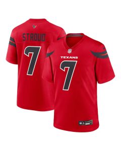 C.J. Stroud 7 Houston Texans Game Jersey – Men, Red