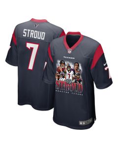 C.J. Stroud 7 Houston Texans The Chosen One Game Men Jersey – Navy