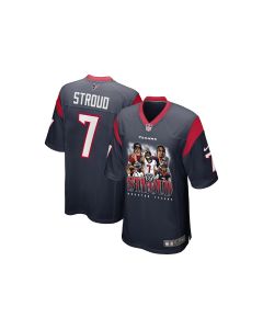 C.J. Stroud 7 Houston Texans The Chosen One Game YOUTH Jersey – Navy