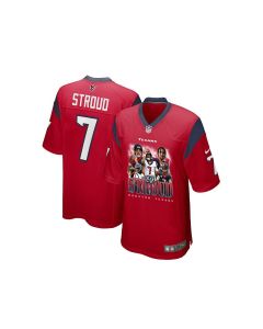 C.J. Stroud 7 Houston Texans The Chosen One Game YOUTH Jersey – Red