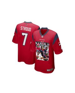 C.J. Stroud 7 Houston Texans The Gunslinger Game YOUTH Jersey – Red