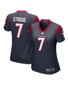 C.J. Stroud 7 Houston Texans Women Game Jersey – Navy
