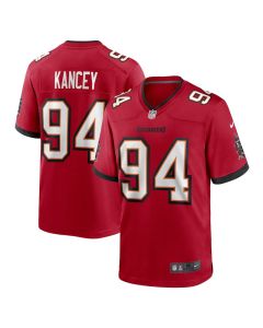 Calijah Kancey 94 Tampa Bay Buccaneers Game Men Jersey – Red