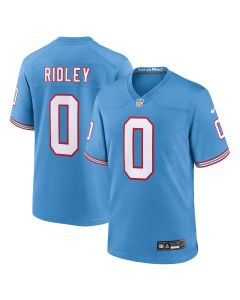 Calvin Ridley 0 Tennessee Titans Alternate Game Men Jersey – Light Blue