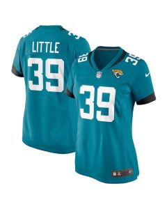Cam Little 39 Jacksonville Jaguars Women’s Game Jersey – Teal