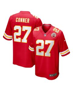 Chamarri Conner 27 Kansas City Chiefs Game Men Jersey – Red