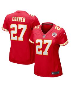 Chamarri Conner 27 Kansas City Chiefs Women’s Game Jersey – Red