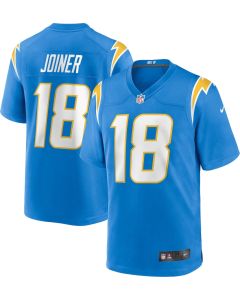Charlie Joiner 18 Los Angeles Chargers Men Game Retired Jersey – Powder Blue