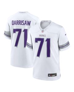 Christian Darrisaw 71 Minnesota Vikings Alternate Game Men Jersey – White