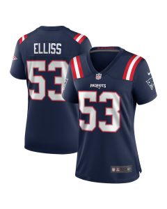 Christian Elliss 53 New England Patriots Women’s Team Game Jersey – Navy