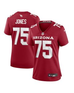 Christian Jones 75 Arizona Cardinals Women’s Game Jersey – Cardinal
