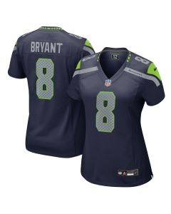 Coby Bryant 8 Seattle Seahawks Women’s Team Game Jersey – College Navy