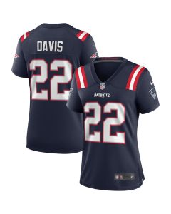 Cody Davis 22 New England Patriots Women Game Jersey – Navy
