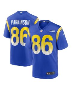 Colby Parkinson 86 Los Angeles Rams Game Men Jersey – Royal
