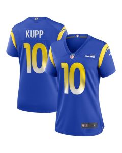 Cooper Kupp 10 Los Angeles Rams Women Jersey – Royal