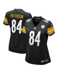 Cordarrelle Patterson 84 Pittsburgh Steelers Women’s Game Jersey – Black