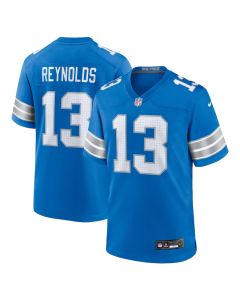 Craig Reynolds 13 Detroit Lions Team Game Men Jersey – Blue