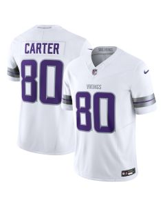 Cris Carter 80 Minnesota Vikings Alternate Vapor F.U.S.E. Limited Men Jersey – White
