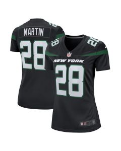 Curtis Martin 28 New York Jets Women Retired Jersey – Black