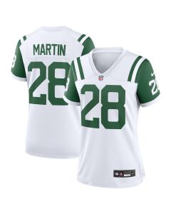 Curtis Martin 28 New York Jets Women’s Classic Alternate Retired Player Game Jersey – White
