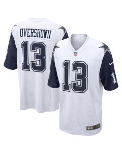 Dallas Cowboys DeMarvion Overshown White Game Jersey