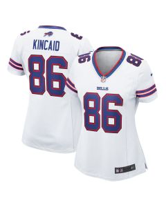 Dalton Kincaid 86 Buffalo Bills Women’s Game Jersey – White