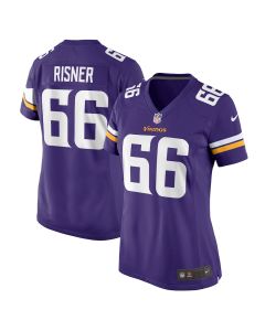 Dalton Risner 66 Minnesota Vikings Women’s Game Jersey – Purple
