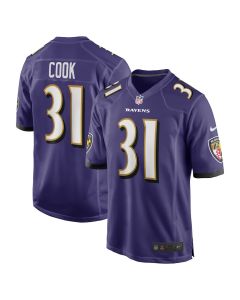 Dalvin Cook 31 Baltimore Ravens Game Men Jersey – Purple