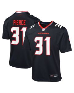 Dameon Pierce 31 Houston Texans Youth Game Jersey – Navy