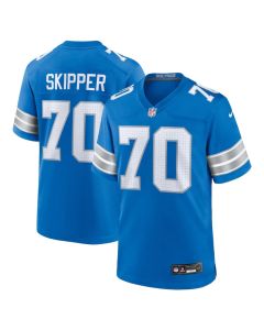 Dan Skipper 70 Detroit Lions Team Game Men Jersey – Blue