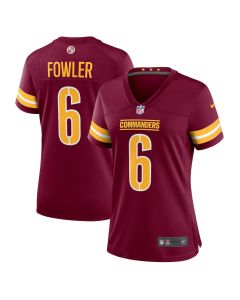 Dante Fowler Jr. 6 Washington Commanders Women’s Game Jersey – Burgundy