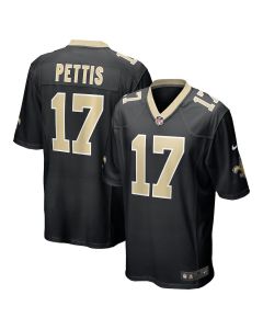 Dante Pettis 17 New Orleans Saints Game Men Jersey – Black