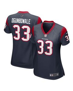 Dare Ogunbowale 33 Houston Texans Women’s Game Player Jersey – Navy