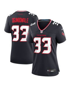 Dare Ogunbowale 33 Houston Texans Women’s Team Game Jersey – Navy