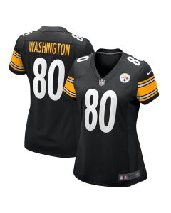 Darnell Washington 80 Pittsburgh Steelers Women’s Game Jersey – Black