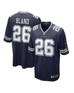 DaRon Bland 26 Dallas Cowboys Game Men Jersey – Navy