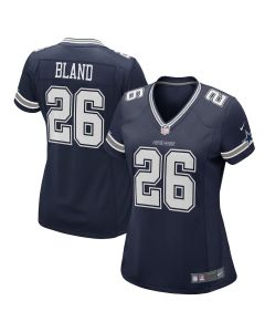 DaRon Bland 26 Dallas Cowboys Women Game Jersey – Navy
