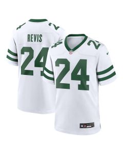Darrelle Revis 24 New York Jets Game Jersey Retired Player – Men White