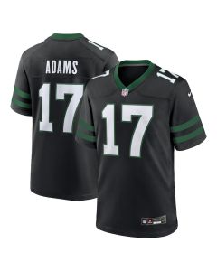 Davante Adams 17 New York Jets Alternate Game Jersey – Legacy Black, Men