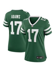 Davante Adams 17 New York Jets Women’s Alternate Game Jersey – Legacy Green