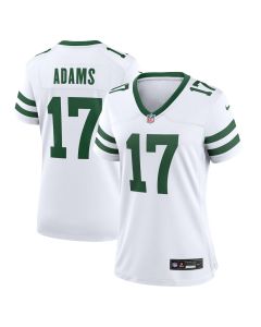 Davante Adams 17 New York Jets Women’s Alternate Game Jersey – Legacy White