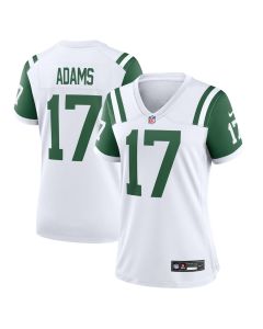 Davante Adams 17 New York Jets Women’s White Classic Alternate Game Jersey