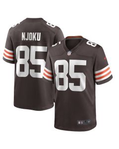David Njoku 85 Cleveland Browns Game Men Jersey – Brown
