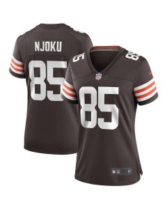 David Njoku 85 Cleveland Browns Game Women Jersey – Brown