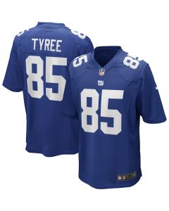 David Tyree 85 New York Giants Men Game Retired Jersey – Royal