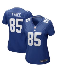 David Tyree 85 New York Giants Women Game Retired Jersey – Royal