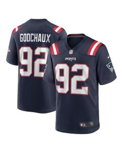 Davon Godchaux 92 New England Patriots Men Game Jersey – Navy