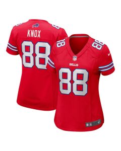 Dawson Knox 88 Buffalo Bills Women Game Jersey – Red